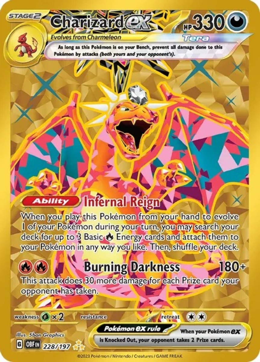 Charizard EX 228/197 Obsidian Flames